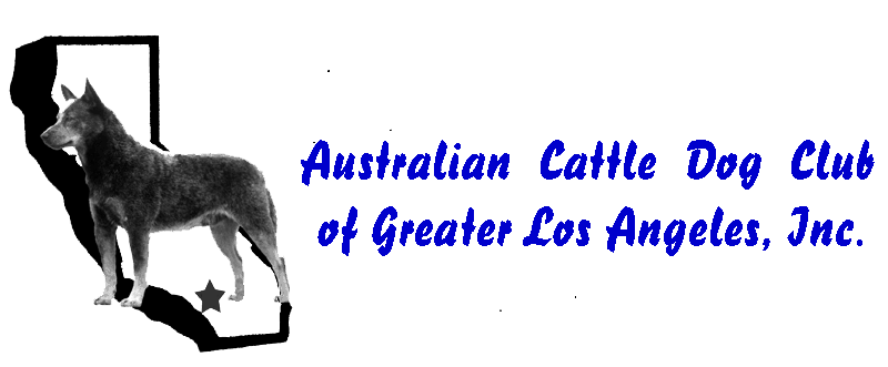 Australian Cattle Dog Club of Greater Los Angeles, Inc. Logo